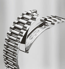 Rolex Green krinkle Dail | Date Adjust | Jubilee Chain