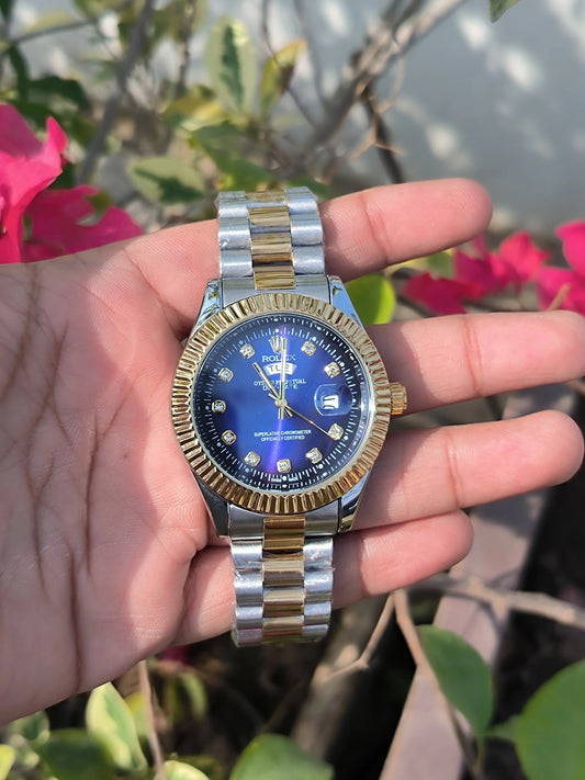 ROLEX DAY-DATE TWO TONE EDITION WATCH