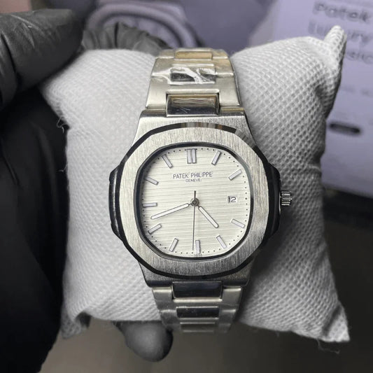 Patek Philippe Luxury Watch - White Dial