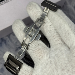 Hublot Watch Diamond Cut – Skeleton full Black Dial