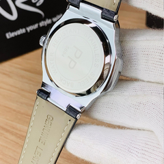 Patek Strap Watch – Brown with white Dial