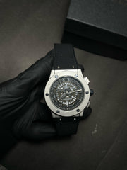 HB Leather premium black strap