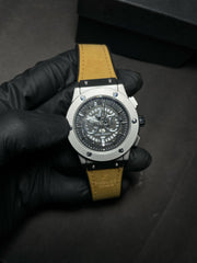 HB Leather premium black strap