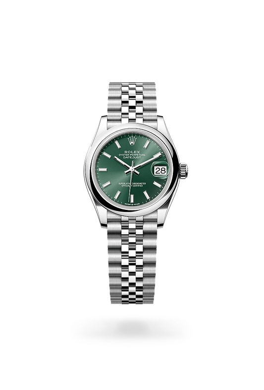Rolex Date Adjust Green Dail