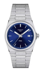 Tissot PRX Luxury Watch – Silver with Black Dial